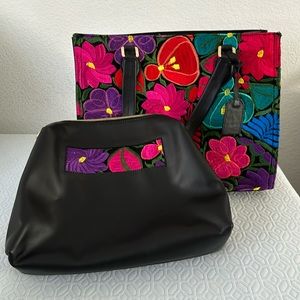 NWOT Embroidered Purse/HandBag